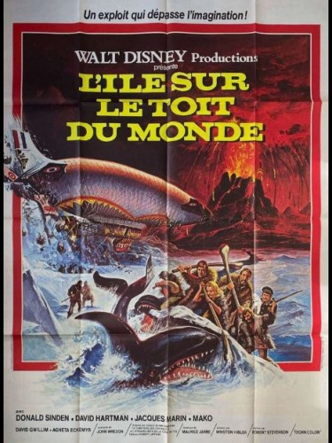 Affiche du film L'ILE SUR LE TOIT DU MONDE