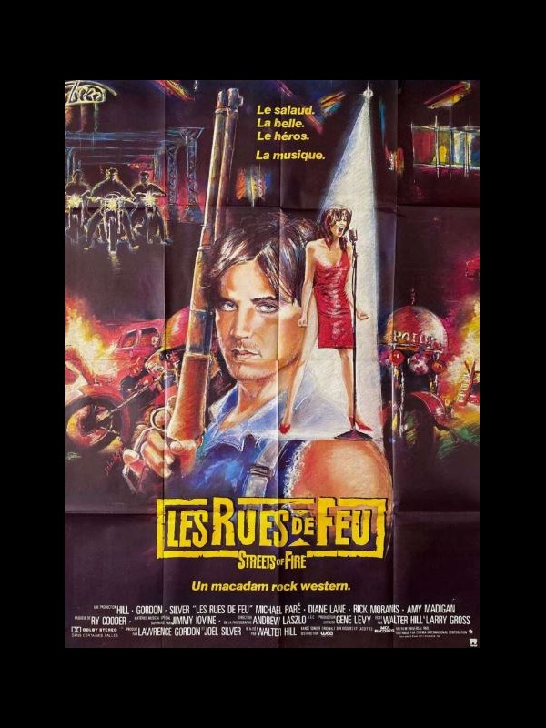 Affiche du film LES RUES DE FEU