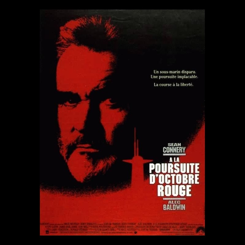 A La Poursuite Du Passé Film Affiche du film A LA POURSUITE D'OCTOBRE ROUGE - THE HUNT FOR RED