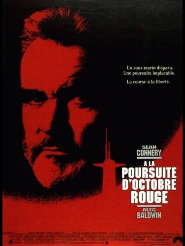 Affiche du film A LA POURSUITE D'OCTOBRE ROUGE - THE HUNT FOR RED OCTOBER