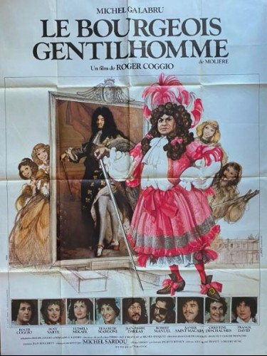 Affiche du film LE BOURGEOIS GENTILHOMME