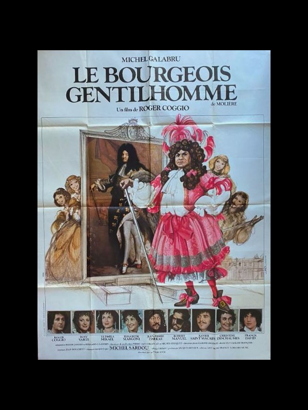 Affiche du film LE BOURGEOIS GENTILHOMME