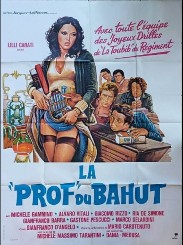 Affiche du film LA PROF DU BAHUT