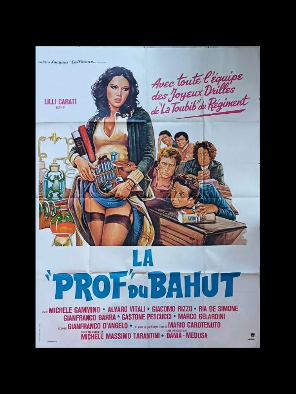 Affiche du film LA PROF DU BAHUT