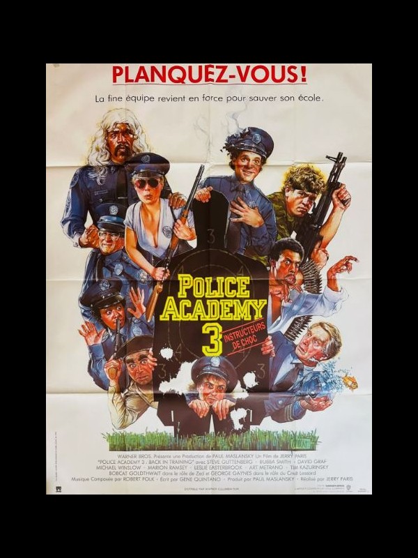 Affiche du film POLICE ACADEMY 3