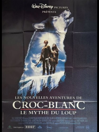 Affiche du film LES NOUVELLES AVENTURES DE CROC-BLANC