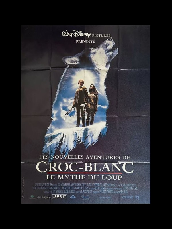 Affiche du film LES NOUVELLES AVENTURES DE CROC-BLANC