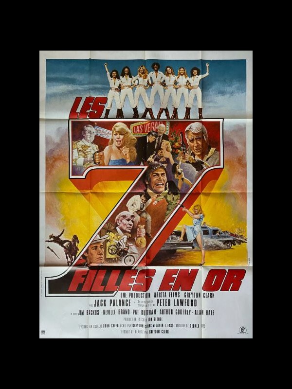Affiche du film LES 7 FILLES EN OR