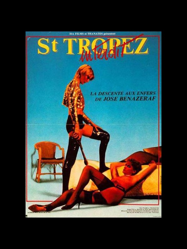 Affiche du film ST TROPEZ INTERDIT