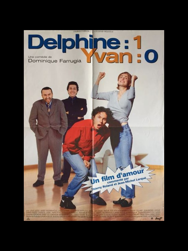 Affiche du film DELPHINE 1 YVAN 0