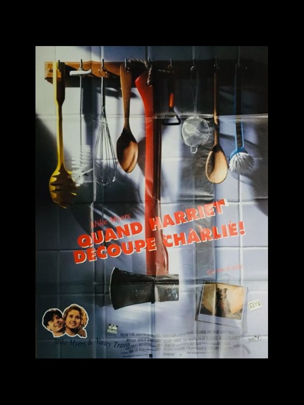 Affiche du film QUAND HARRIET DECOUPE CHARLIE -Titre original : SO J MARRIED AN AXE MURDERER