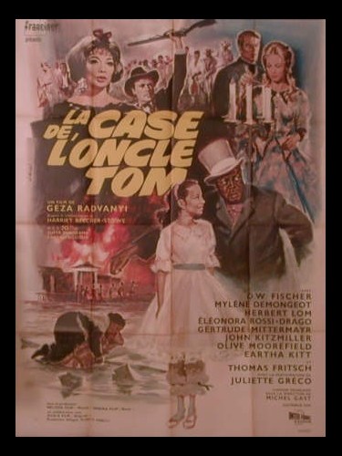 Affiche du film LA CASE DE L'ONCLE TOM - Titre original : ONKEL TOMS HUTTE
