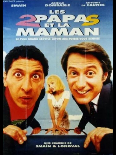 Affiche du film LES DEUX PAPAS ET LA MAMAN