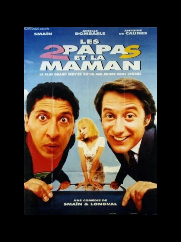 Affiche du film LES DEUX PAPAS ET LA MAMAN