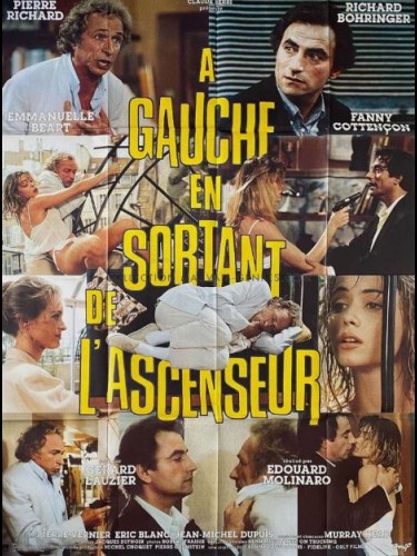 A GAUCHE EN SORTANT DE L'ASCENSEUR