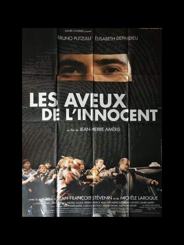 Affiche du film LES AVEUX DE L'INNOCENT