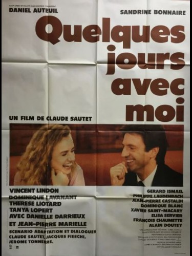 Affiche du film QUELQUES JOURS AVEC MOI