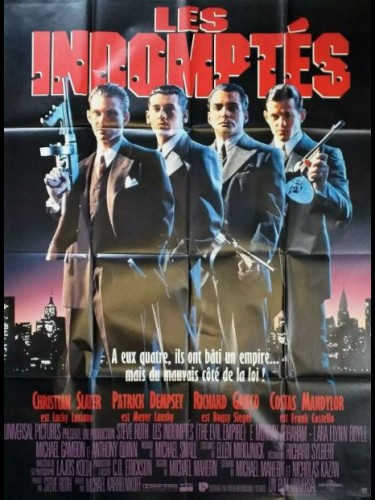 Affiche du film LES INDOMPTES - Titre original : MOBSTERS
