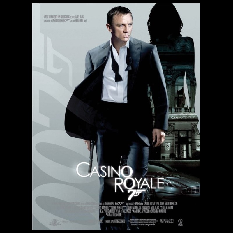 Ou Regarder Casino Royale Affiche du film CASINO ROYALE (JAMES BOND) - CASINO ROYALE - CINEMAFFICHE