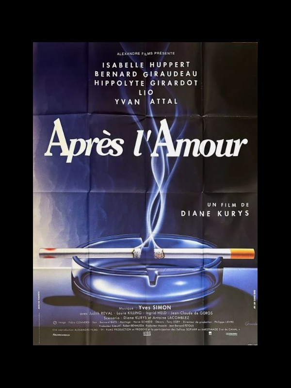 Affiche du film APRES L'AMOUR