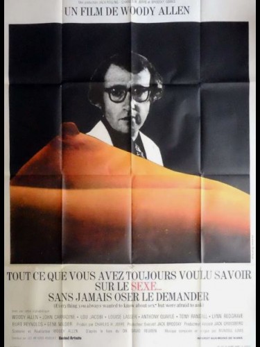 Affiche du film TOUT CE QUE VOUS AVEZ TOUJOURS VOULU SAVOIR SUR LE SEXE SANS JAMAIS OSER LE DEMANDER