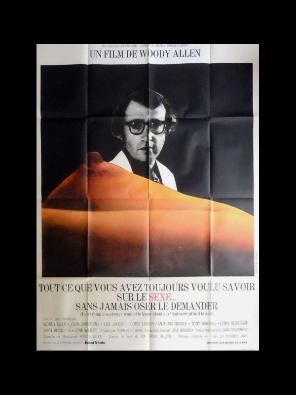 Affiche du film TOUT CE QUE VOUS AVEZ TOUJOURS VOULU SAVOIR SUR LE SEXE SANS JAMAIS OSER LE DEMANDER
