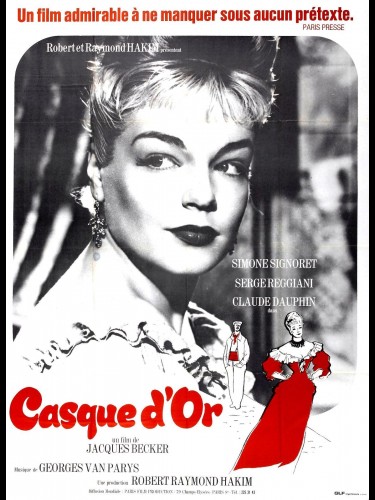 Affiche du film CASQUE D'OR