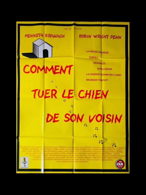 Affiche du film COMMENT TUER LE CHIEN DE SON VOISIN