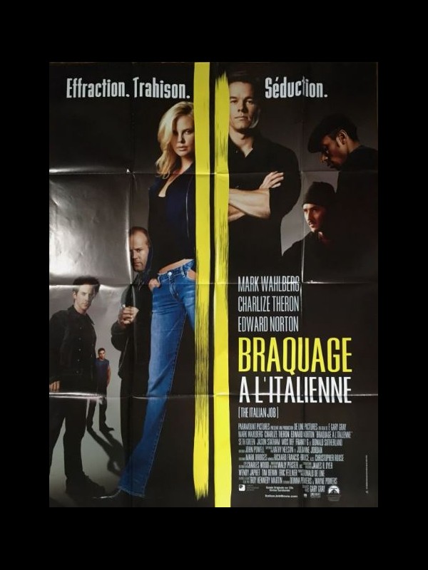 Affiche du film BRAQUAGE A L'ITALIENNE
