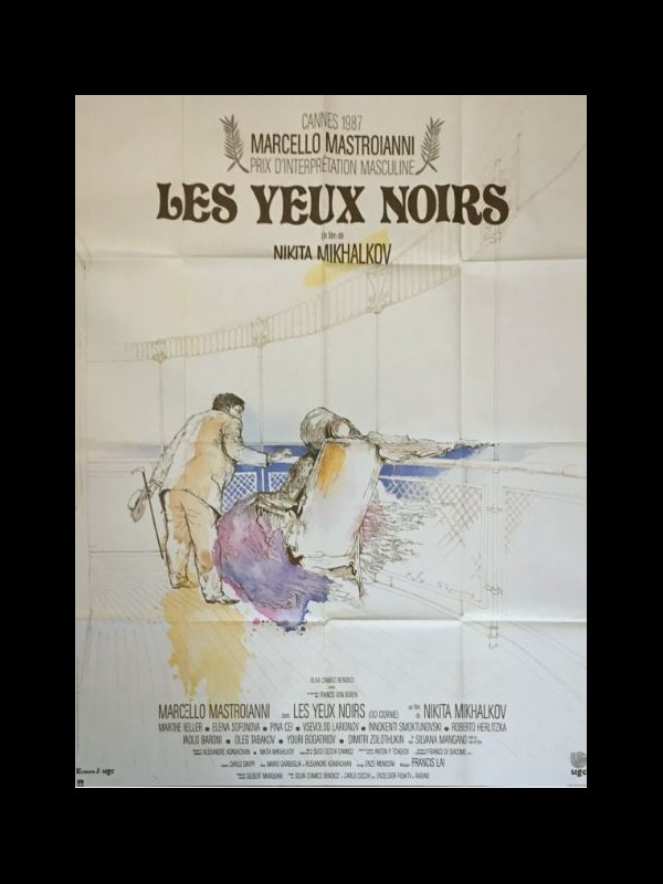 Affiche du film LES YEUX NOIRS