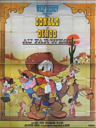 DONALD ET DINGO AU FAR-WEST