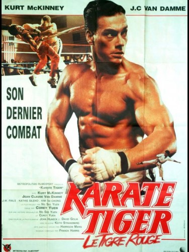 KARATE TIGER LE TIGRE ROUGE