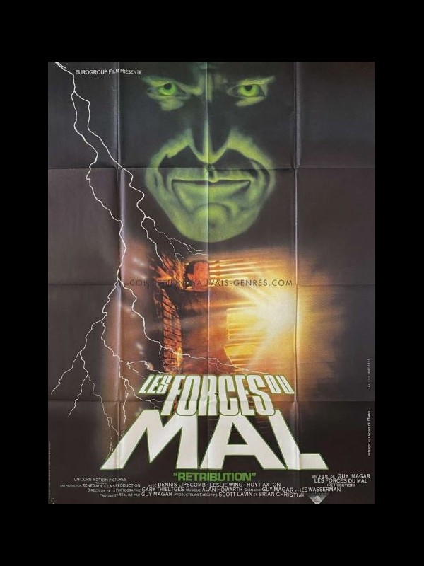 Affiche du film LES FORCES DU MAL