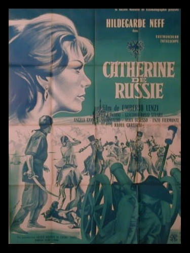 Affiche du film CATHERINE DE RUSSIE - CATERINA DI RUSSIA