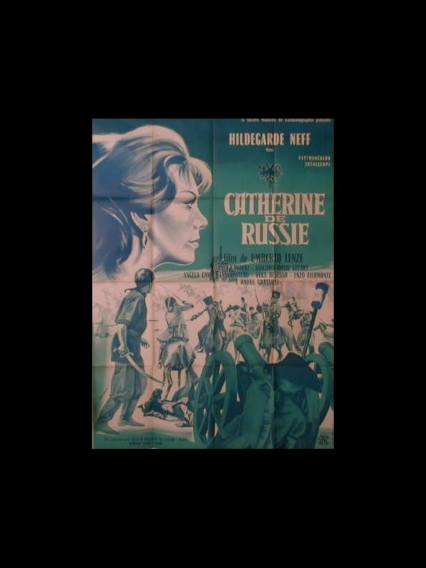 Affiche du film CATHERINE DE RUSSIE - CATERINA DI RUSSIA