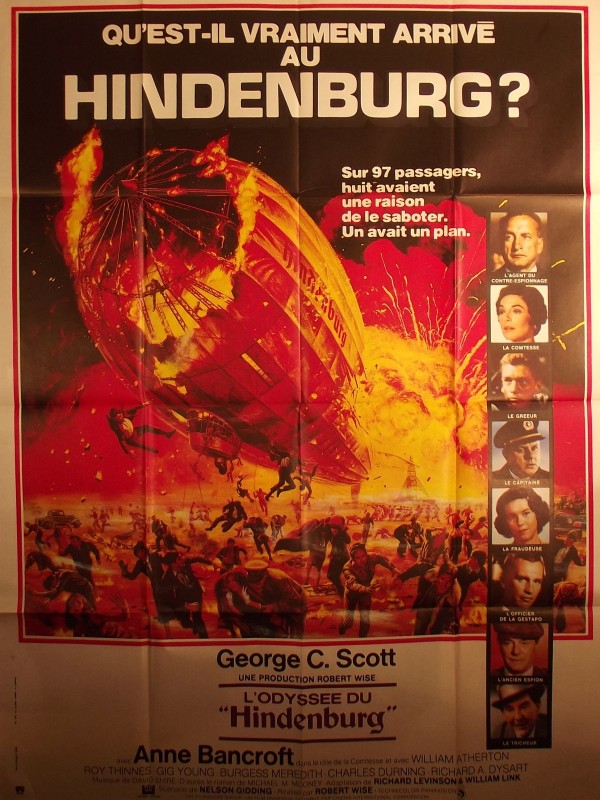 Affiche du film L'ODYSSEE DU HINDENBURG
