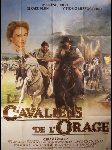 Affiche du film CAVALIERS DE L'ORAGE (LES)