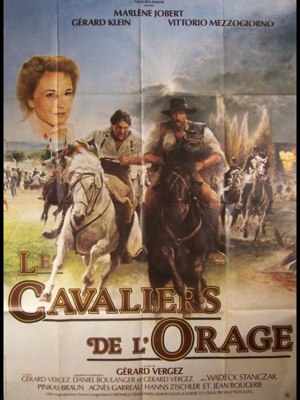 Affiche du film CAVALIERS DE L'ORAGE (LES)