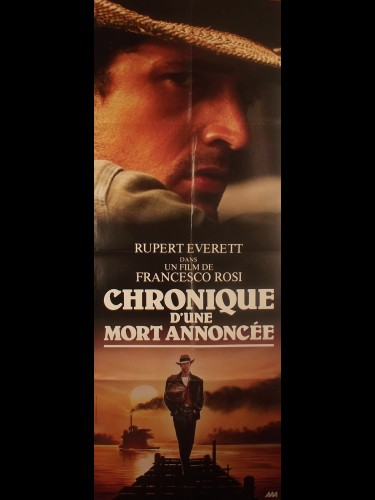 Affiche du film CHRONIQUE D'UNE MORT ANNONCEE (Rupert Everett )