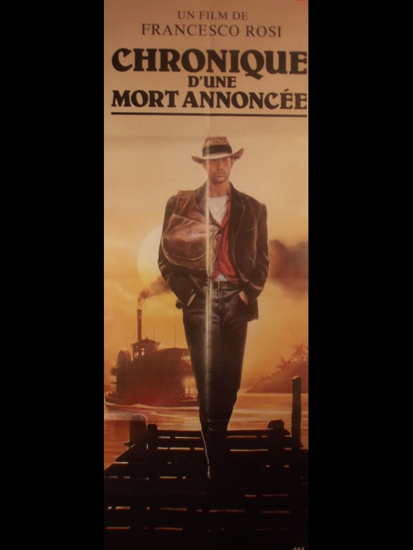 Affiche du film CHRONIQUE D'UNE MORT ANNONCEE
