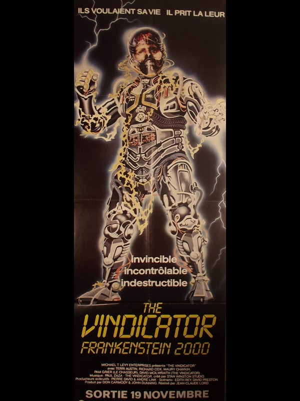 Affiche du film THE VINDICATOR