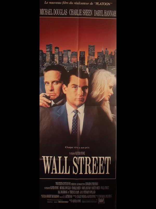 Affiche du film WALL STREET