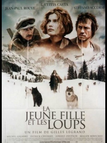 Affiche du film LA JEUNE FILLE ET LES LOUPS