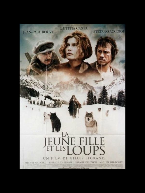 Affiche du film LA JEUNE FILLE ET LES LOUPS