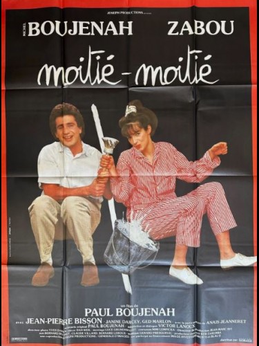Affiche du film MOITIE-MOITIE