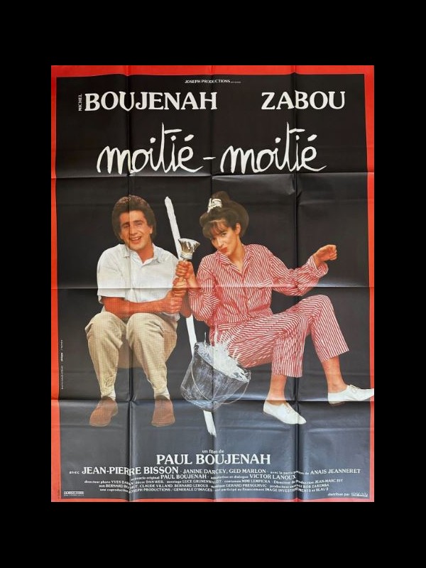 Affiche du film MOITIE-MOITIE