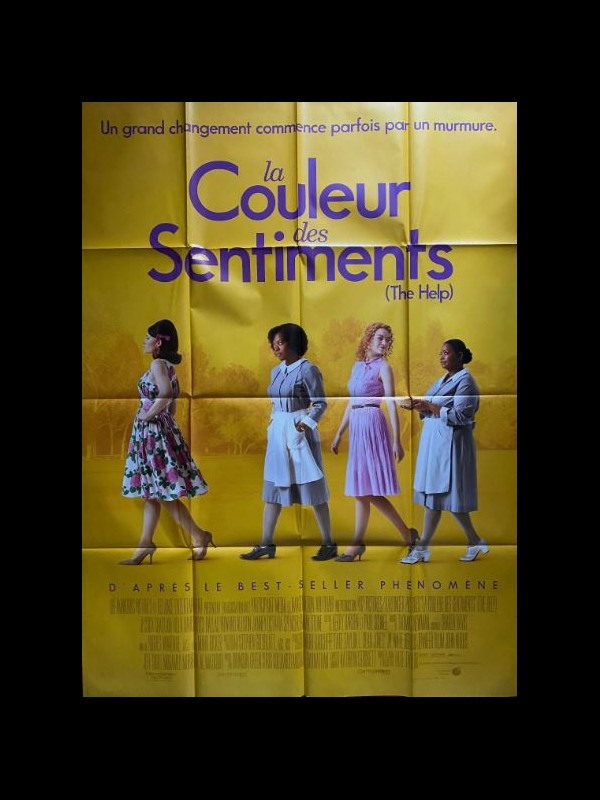 Affiche du film LA COULEUR DES SENTIMENTS