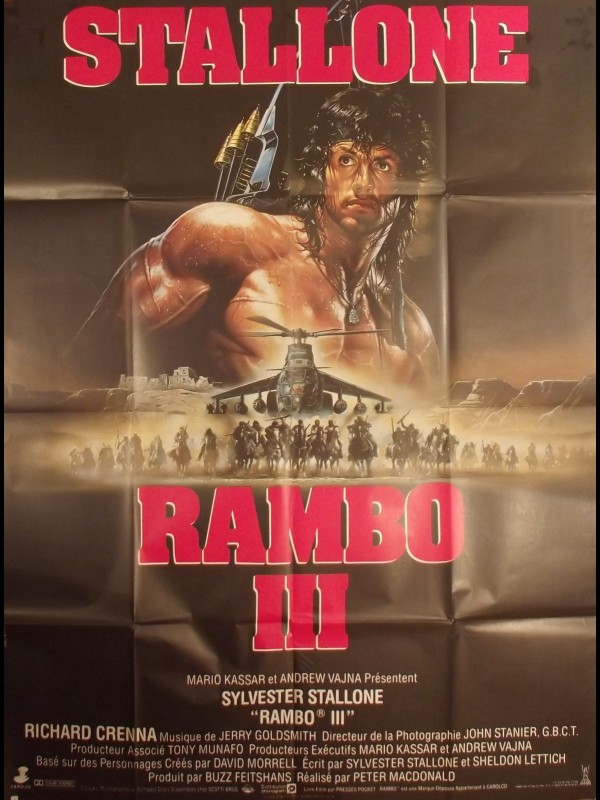 Affiche du film RAMBO 3