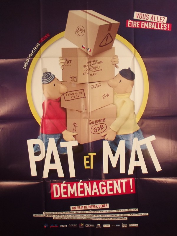 Affiche du film PAT ET MAT DEMENAGENT