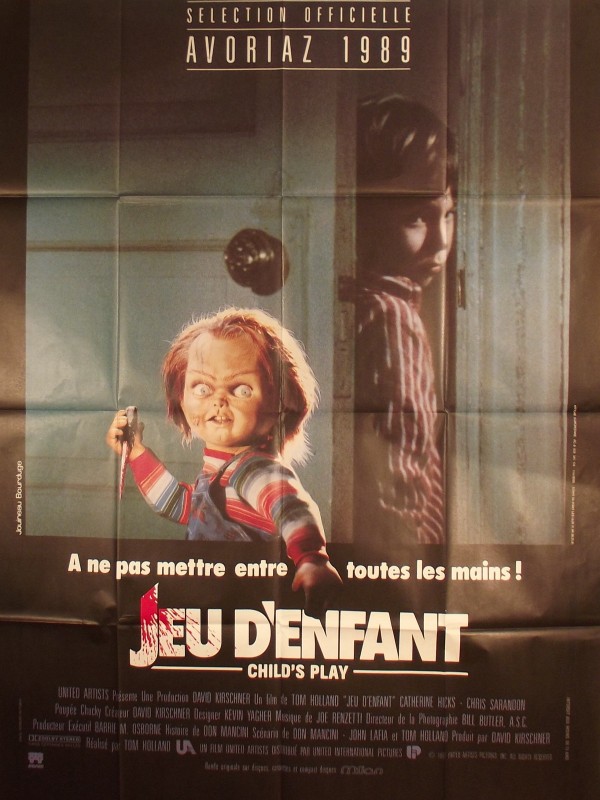 Affiche du film JEUX D'ENFANTS (CHUCKY)
